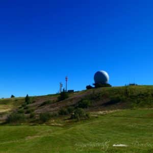 Rhön: Panorama auf der Wasserkuppe